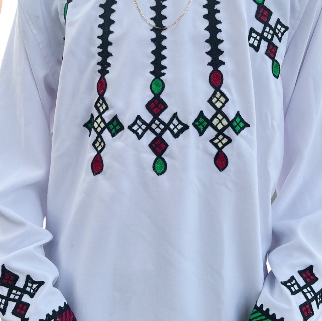 Man’s habesha t-shirt.