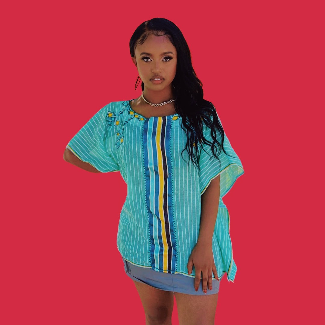 Habesha Tilet Pattern t-shirt